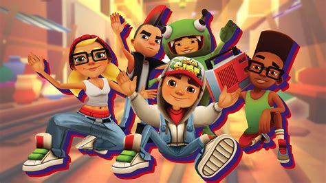 subway surf personagens|All Subway Surfers characters